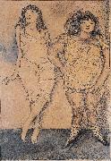 Two lady Jules Pascin